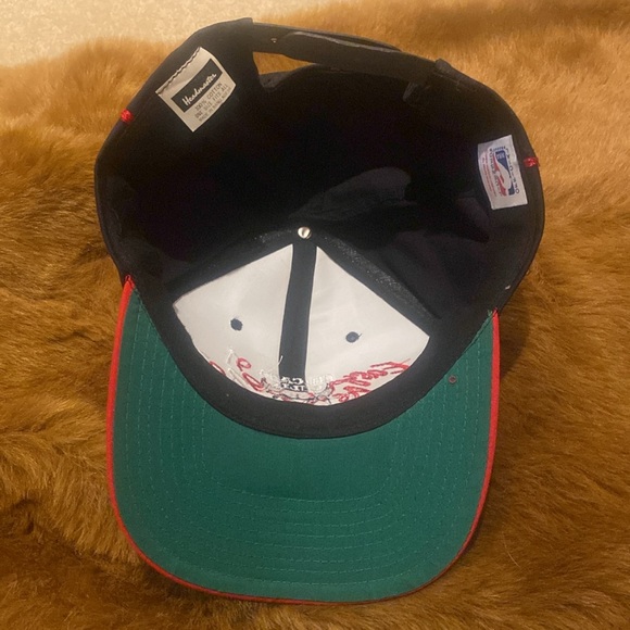 Vintage Chicago Bulls 3-peat Adjustable Baseball Cap - Picture 3 of 6